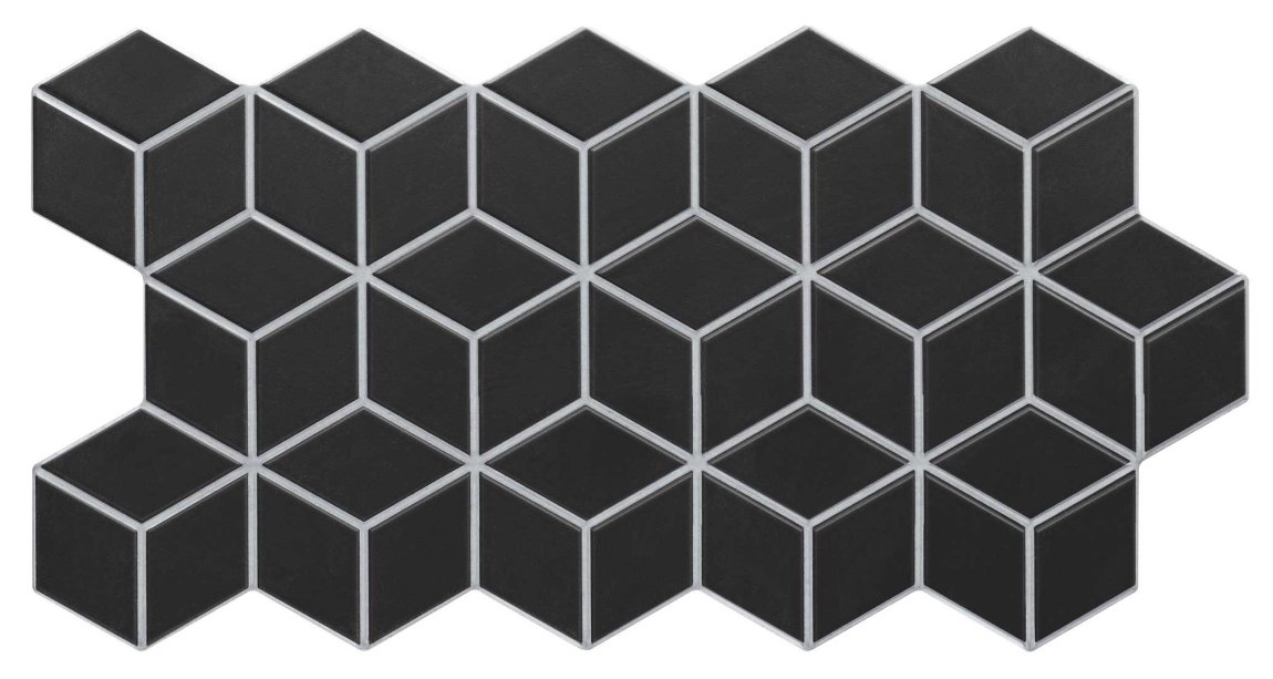 Купить Realonda Rhombus Black 26,5x51 