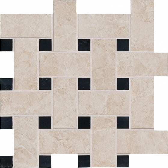 Купить Vallelunga Villa d'Este Grigio Basketweave 30х30 