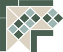 Купить TopCer Octagon Corner LISBON with 1 strip (Tr.16, Dots 13+18, Strips 18) 21,5х21,5 