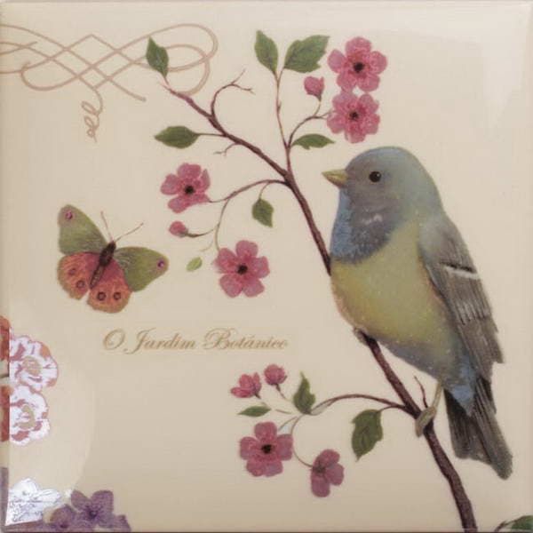 Купить Amadis Fine Tiles Botanic Garden Bird 2 Deco 15х15 