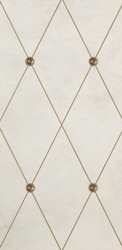 Купить Petracers AD Maiora Rhombus Fregio Oro Beige 50x100 