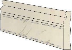 Купить Gardenia Orchidea Marble Battiscopa Oro 15х58,5 