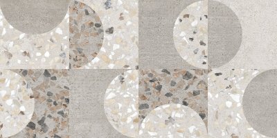 Купить Vitra Beton-Terrazzo Декор Геометрический Лаппато Ректификат 30х60 