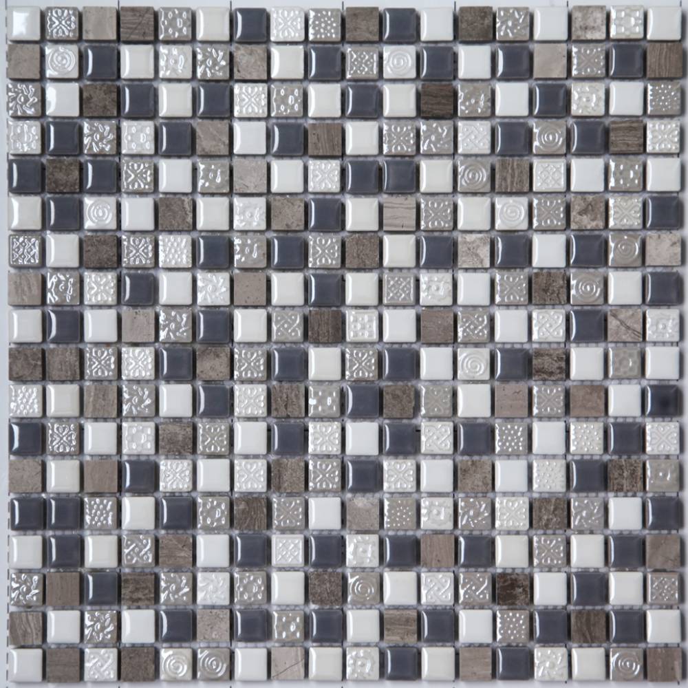 Купить Bonaparte Мозаика каменная Smoke 15x15x8 30х30 