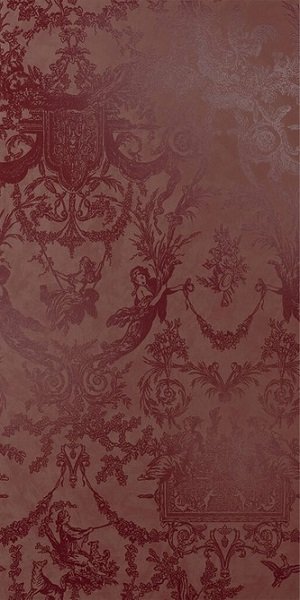 Купить Cir&Serenissima Chromagic Toile De Jouy Bordeaux 60x120 
