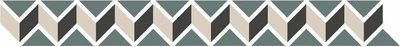Купить TopCer Estoril Green Border 41,3x5,3 