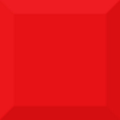 Купить Absolut Keramika Monocolor 10x10 Biselado Brillo Rojo 10х10 