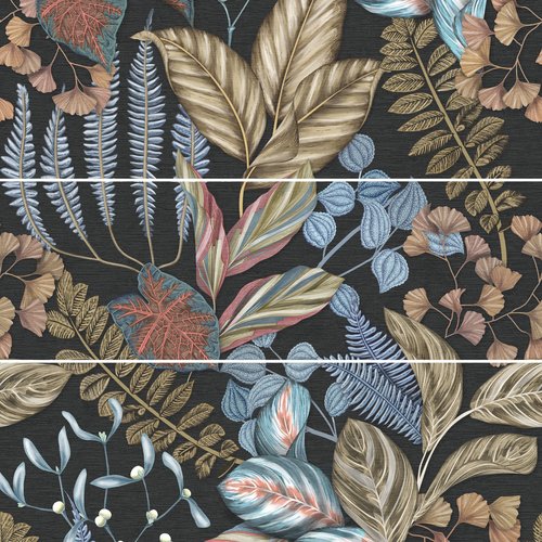 Купить Ape Silk Decor Set(3) Def Biba Graphite 40x120 