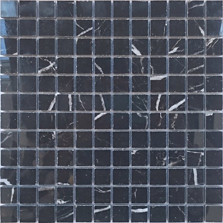 Купить Caramelle Marble Porcelain Marrone Oriente POL 2,3x2,3 30х30 