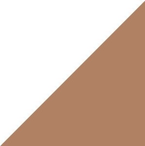 Купить TopCer Вставка TR1/2D04/1C Caramel Half Dot Triangles  2.5×2.5 