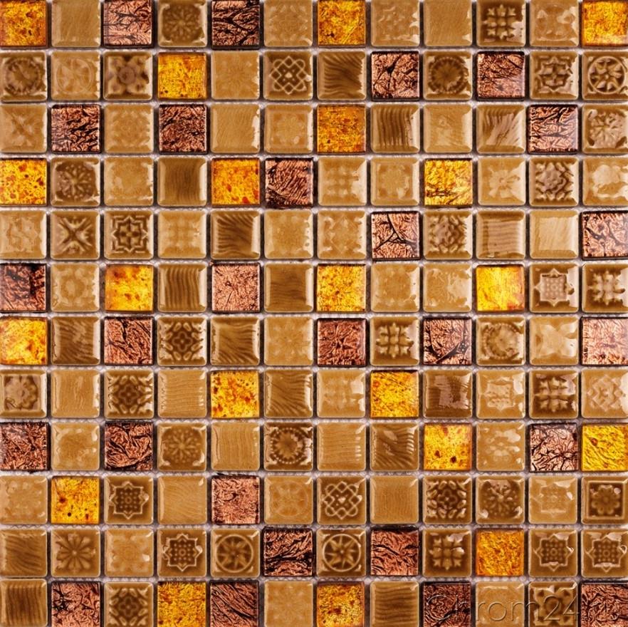 Купить Bonaparte Мозаика каменная Morocco Gold 30х30 