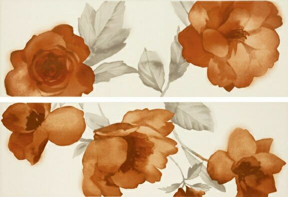 Купить Marazzi Colourline Ivory/Orange Decoro 22х66,2 