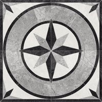 Купить Bianco Rosone Rosa Dei Venti 100х100 