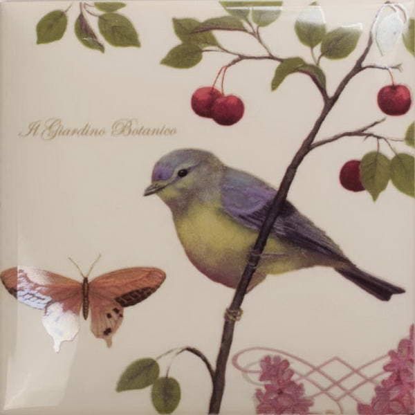 Купить Amadis Fine Tiles Botanic Garden Bird 4 Deco 15х15 