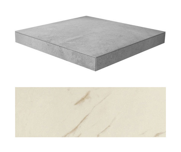 Купить Gardenia Orchidea Marble Ang.Grad.Bianco Lap 32,5х32,5 