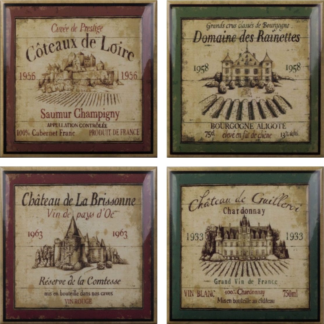 Купить Amadis Fine Tiles Wine Label 1 Deco 15х15 