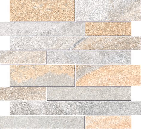 Купить Vitra Vulcano Мозаика Натуральный Серый 29х31,7 
