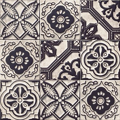 Купить Mainzu Titanium Decor Relief Titanium 20x20 