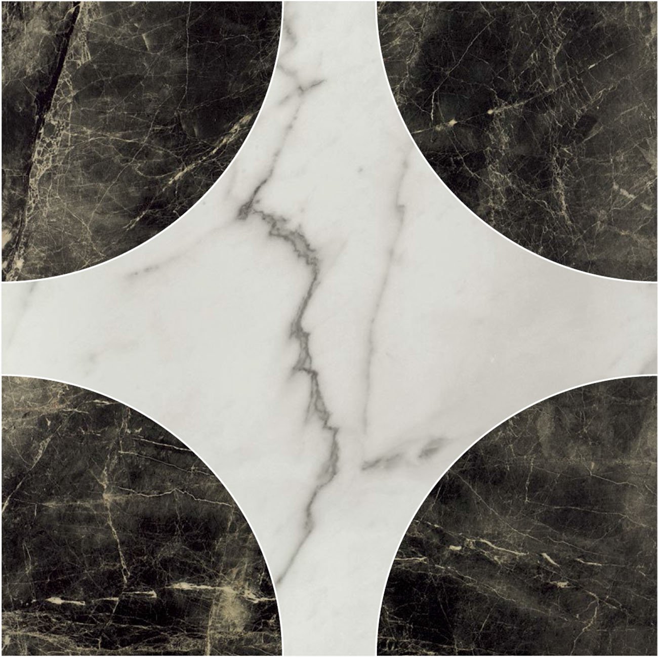 Купить Apavisa Marble Calacatta Pul Decor 89,46x89,46 