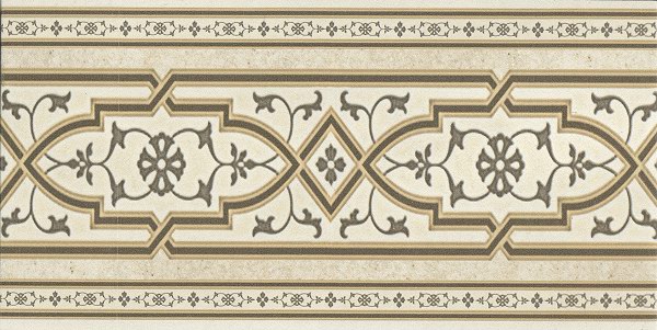 Купить SDS Koblenz Stellstufe mit Dekor Creme 15,5х31 