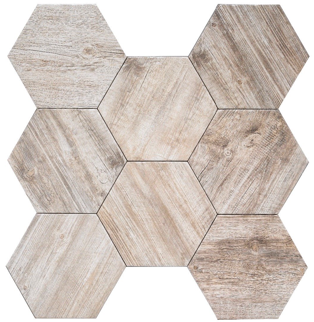 Купить Recupera Esagona Legno Sbiancato 24x27.7 