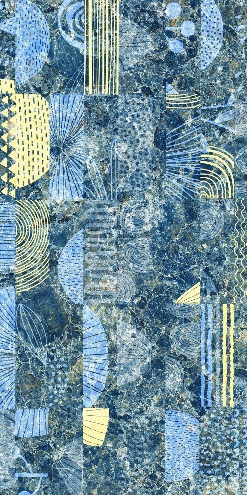 Купить Bluezone Nebula Rockstone Azure Decor 60х120 