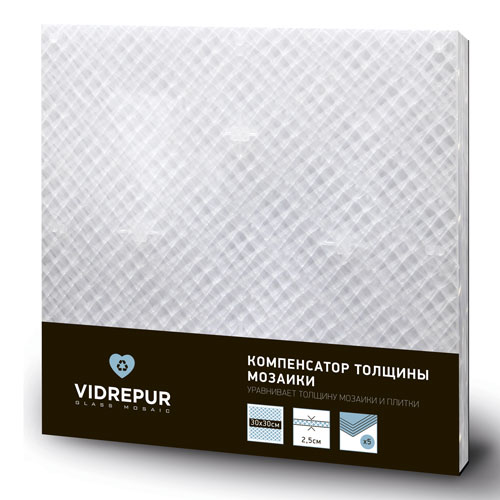 Купить Vidrepur Компенсатор толщины для мозаики (пластик) 30Х30 