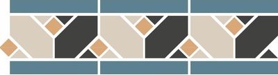 Купить TopCer York Yellow Border 42,2x12,2 