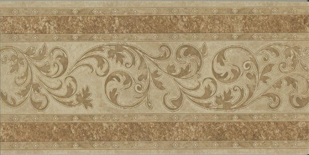 Купить SDS Marburg Stellstufe mit Dekor DunkelBeige 15,5х31 