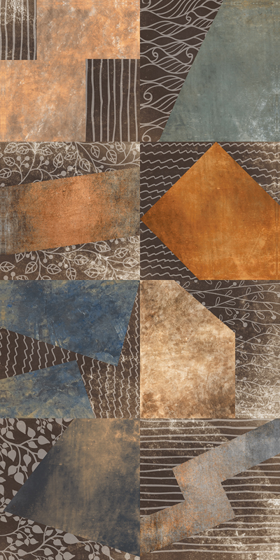 Купить Colortile Ethnic Rich Chocolate Decor 60x120 