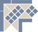 Купить TopCer Octagon Corner LISBON with 1 strip (Tr.16, Dots 11, Strips 11) 21,5х21,5 