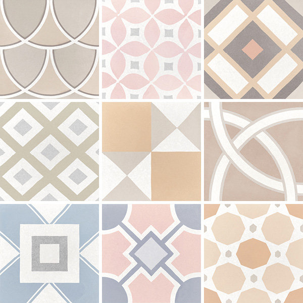 Купить Equipe Caprice Deco Patchwork Pastel 20х20 (18 паттернов) 