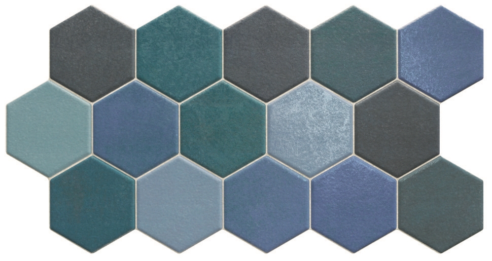 Купить Realonda Hex Aquamarine 26,5x51 