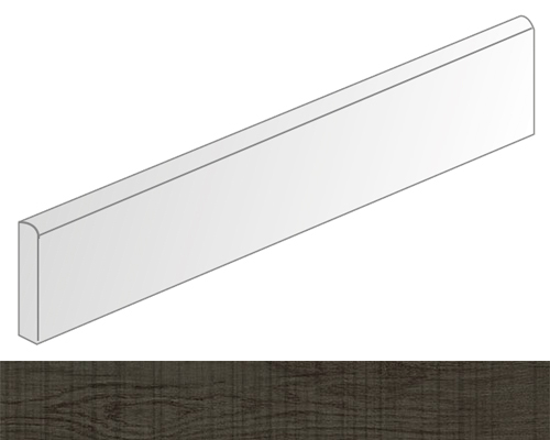 Купить Vives Nora Rodapie Antracita R 9,4x44,3 