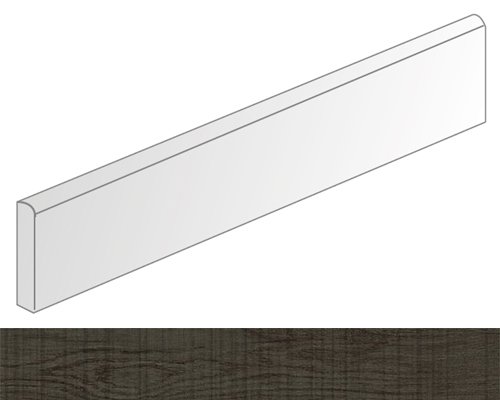 Купить Vives Nora Rodapie Antracita R 9,4x44,3 