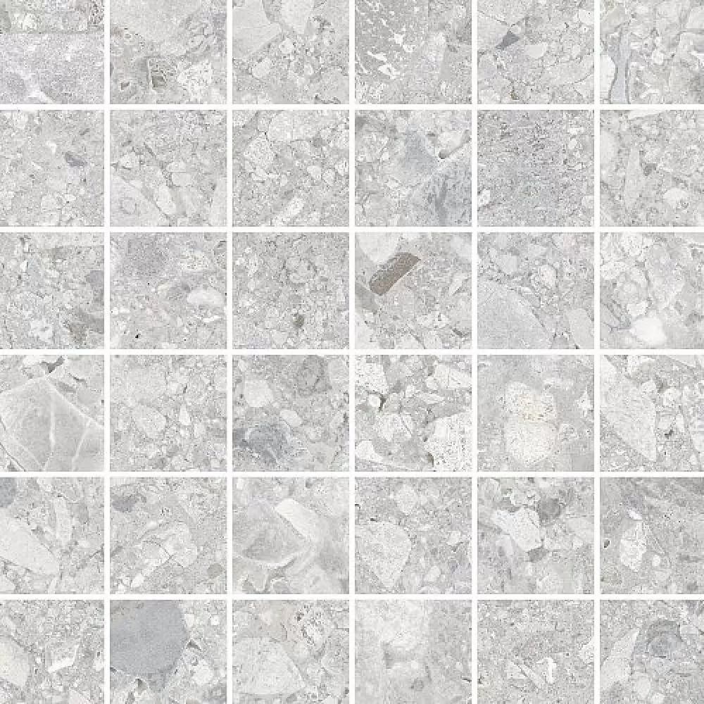 Купить Vitra Ceppostone Мозаика Серый Матовый R10B Ректификат 5х5 30x30 