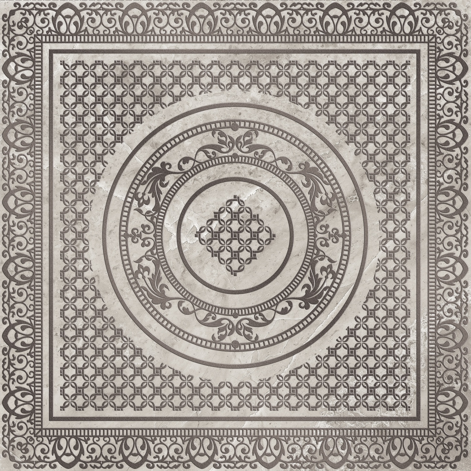 Купить Ceracasa Vermont Deco Regio Plata 49,1х49,1 