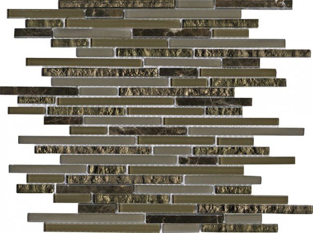 Купить L'antic Colonial Eternity Mini Strip Emperador 8 mm 29,8x30,5 