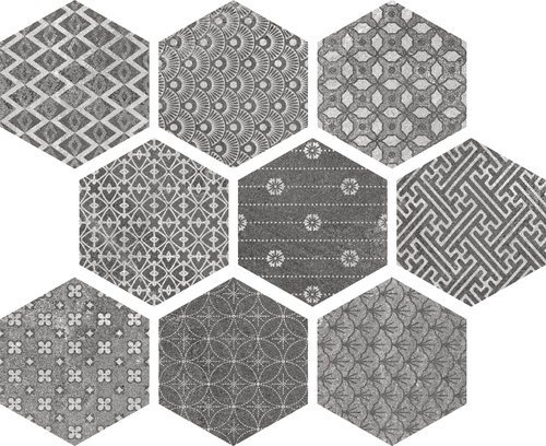 Купить Ape Soft Hexagon Kendo mix Grey 26x23 