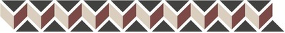 Купить TopCer Estoril Yellow Border 41,3x5,3 