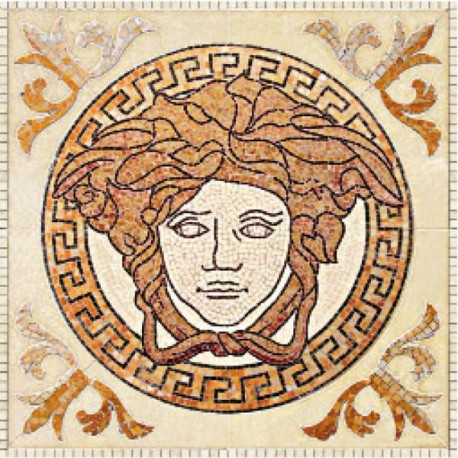 Купить Versace Palace Gold Rosone Almond 78,9х78,9 
