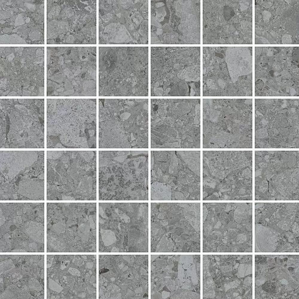 Купить Vitra Ceppostone Мозаика Темно-Серый Матовый R10B Ректификат 5х5 30x30 