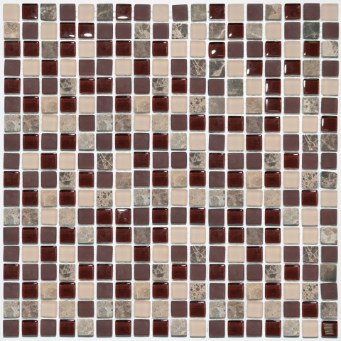 Купить NS Mosaic Exclusive S-841 Стекло Камень (15*15*8) 30,5x30,5 
