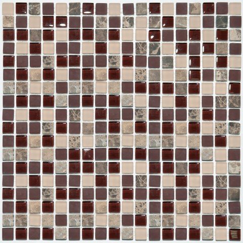 Купить NS Mosaic Exclusive S-841 Стекло Камень (15*15*8) 30,5x30,5 