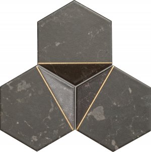 Купить Tubadzin Scoria Ms-Scoria Black 1 19,2x16,5 