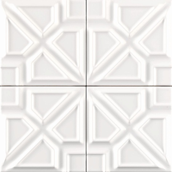 Купить Grazia Formelle Milano Bianco 13х13 