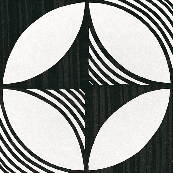 Купить Equipe Caprice Deco Compass B&W 20х20 