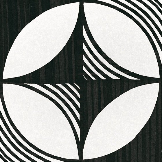 Купить Equipe Caprice Deco Compass B&W 20х20 