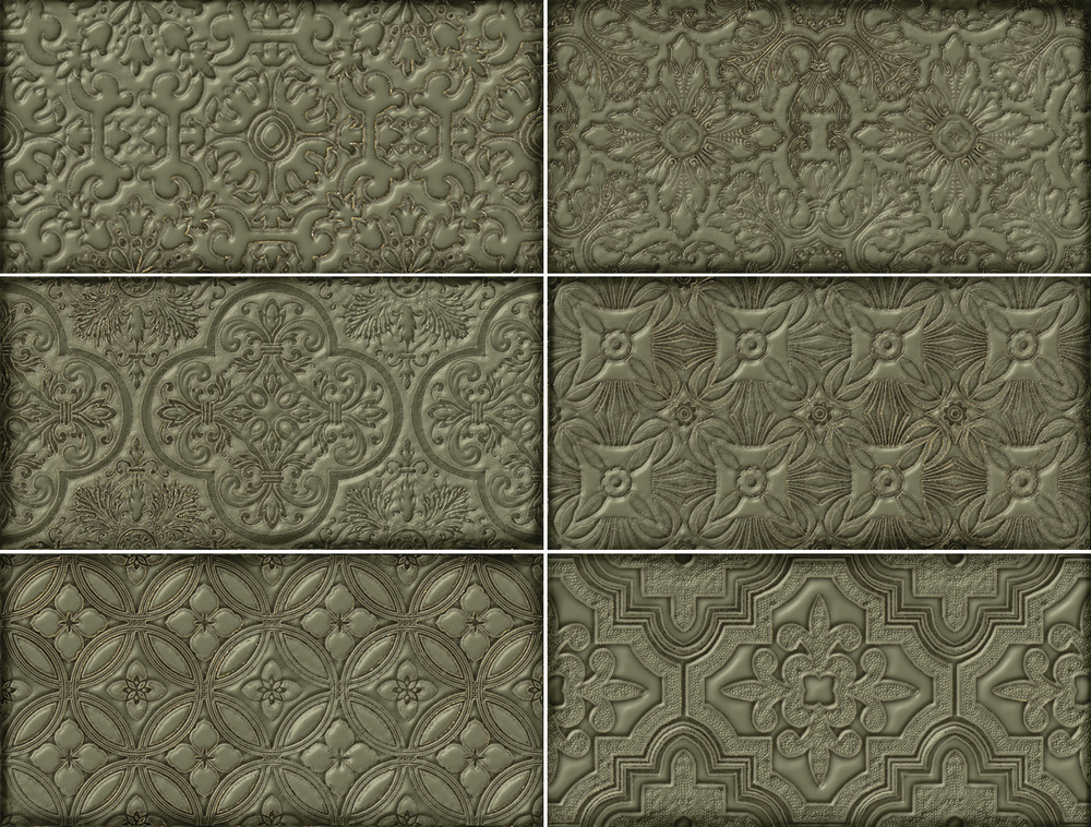 Купить Bestile Dante Decor Green 12x24 