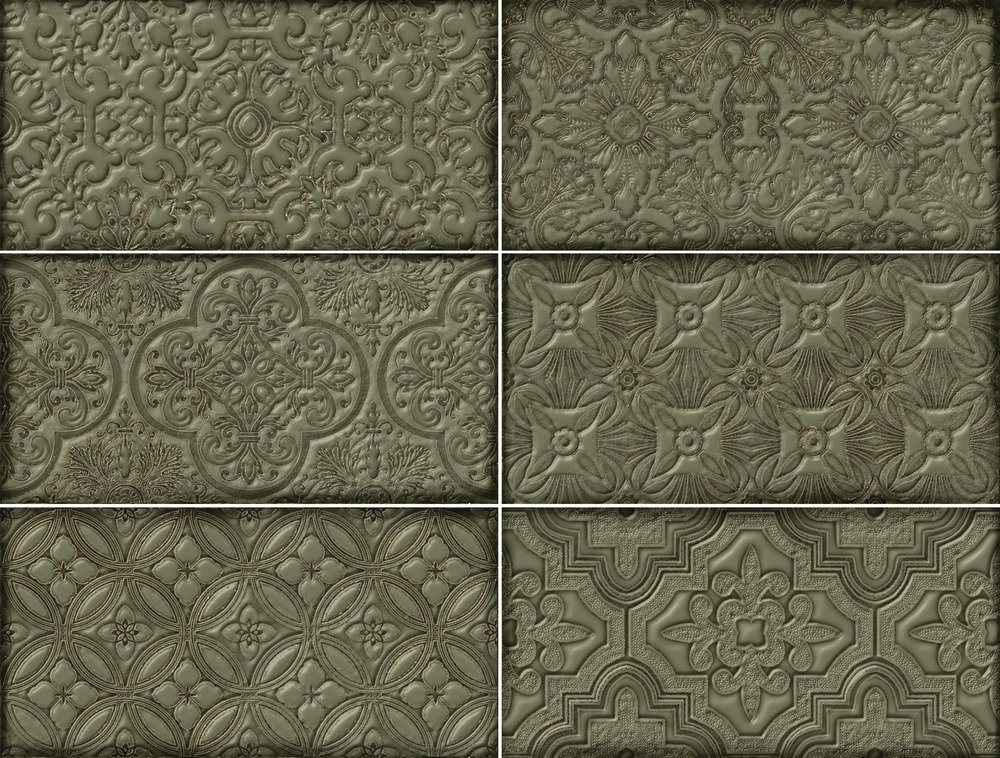 Купить Bestile Dante Decor Green 12x24 